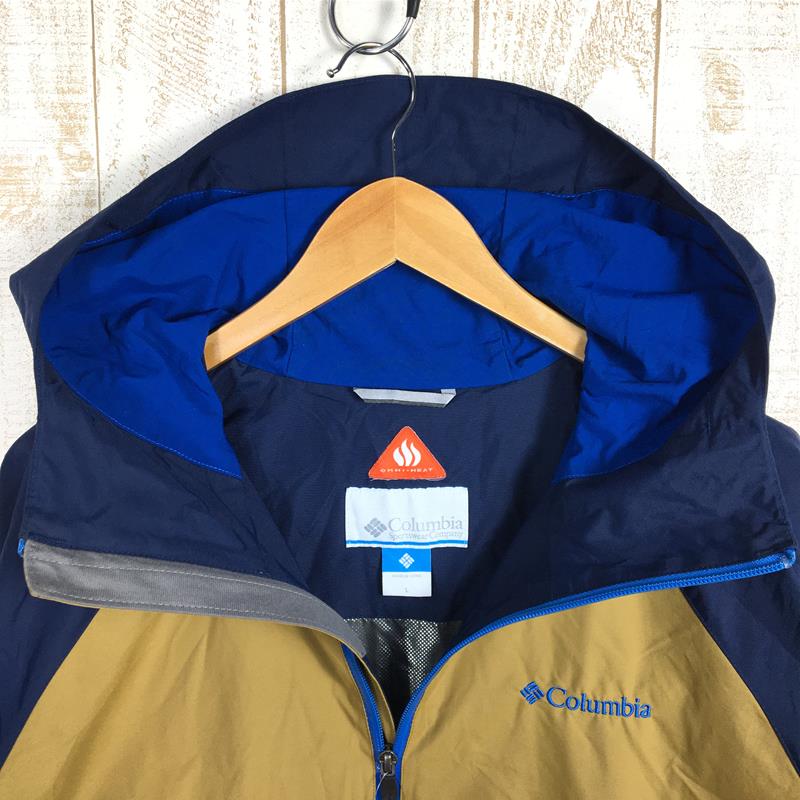 【Men's L ブルー系】 Columbia ( コロンビア ) デクルーズ サミット ジャケット Decruz Summit Jacket オムニヒート フーディ PM3360 Men's  化繊 アウター ジャケット トップス ウェア