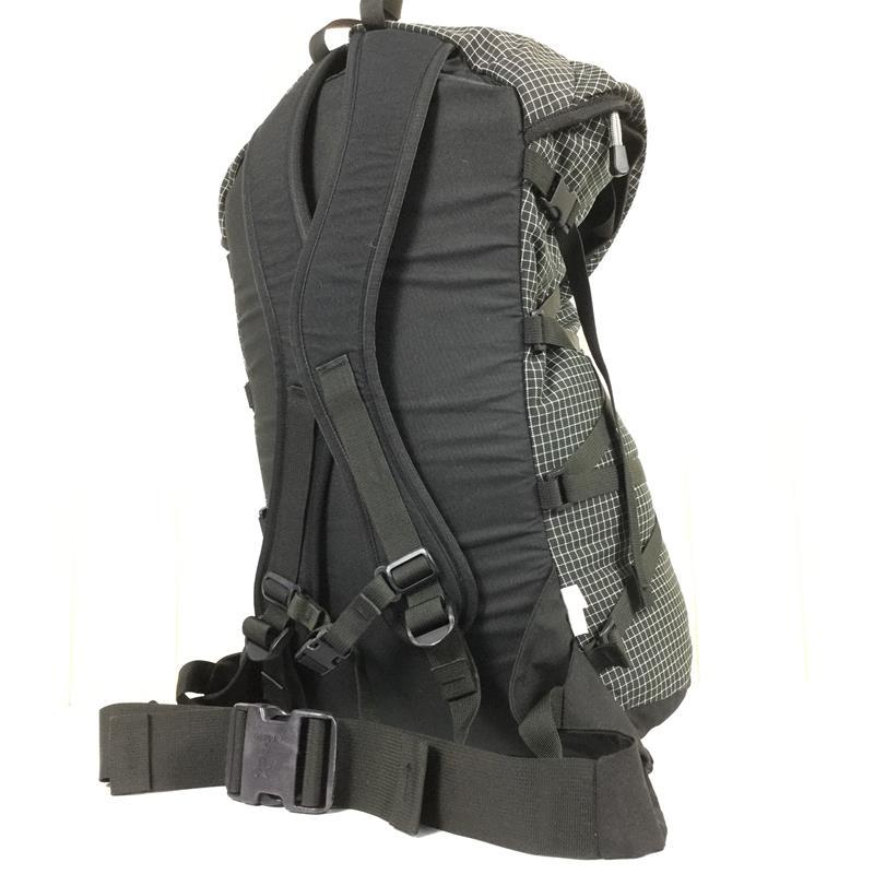 [L Black] Osprey Aether Backpack Hardline Nylon Made in USA Old Tag Discontinued Model Hard to Find Black Spectra Capacity [30L-54L] Backpack Bag Storage