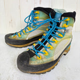 【Women's 23.7cm ブルー系】 La Sportiva ( ラ・スポルティバ ) トランゴ キューブ GTX ウーマン Trango Cube GTX Woman Malibu Blue / Yellow GORE-TEX セミワンタッチアイゼン対応 フットウェア