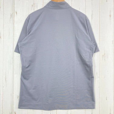 【Men's M グレー系】 Finetrack ( ファイントラック ) ドラウトクアッド ジップT Drought Quad Zip T ポリエステル ウェア トップス インナー シャツ ショートスリーブシャツ 化繊 z00054913  化繊 ショートスリー