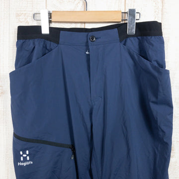 【Men's M ネイビー系】 Haglofs ( ホグロフス ) リムシリーズ ヒューズ パンツ L.I.M FUSE PANT ナイロン ウェア ボトムス ロングパンツ ソフトシェル z00050229 ソフトシェル ロングパンツ ボトムス ウェア - 【公式】2ndGEAR（セカンドギア）Webショップ【登山用品・アウトドア用品専門 買取販売店】