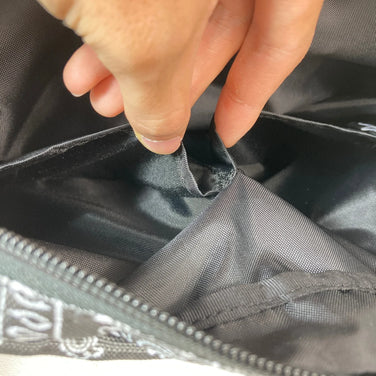 Chums 再生小号梯形单肩包（黑色，均码）z00053165，涤纶收纳袋