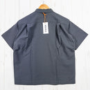 【Women's L グレー系】 Ridge Mountain Gear ( リッジマウンテンギア ) コンフィー プルオーバー ショートスリーブ シャツ Comfy Pullover Short Sleeve Shirt Charcoal Slate ポリエステル-2