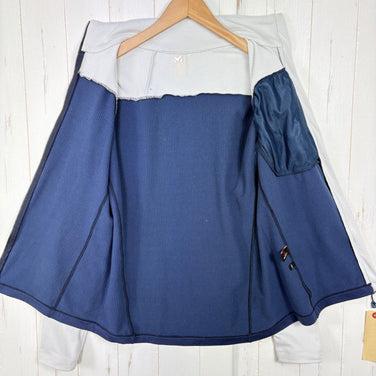 【Women's L ネイビー系】 Millet ( ミレー ) トリロジー ライト グリッド ジャケット Trilogy Lightgrid Jacket ポーラテック パワーグリッド ポリエステル ウェア トップス アウター ジャケット フリース ポーラテック・パワ