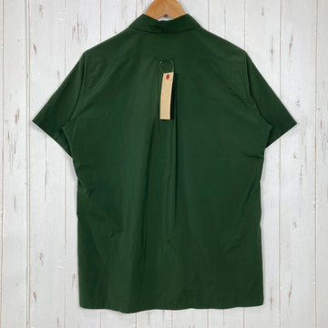 【Men's S グリーン系】 Yamatomichi ( 山と道 ) UL ショートスリーブ シャツ UL Short Sleeve Shirt			 ポリエステル ウェア トップス インナー シャツ ショートスリーブシャツ 化繊 z00060595  化繊 ショ - 0