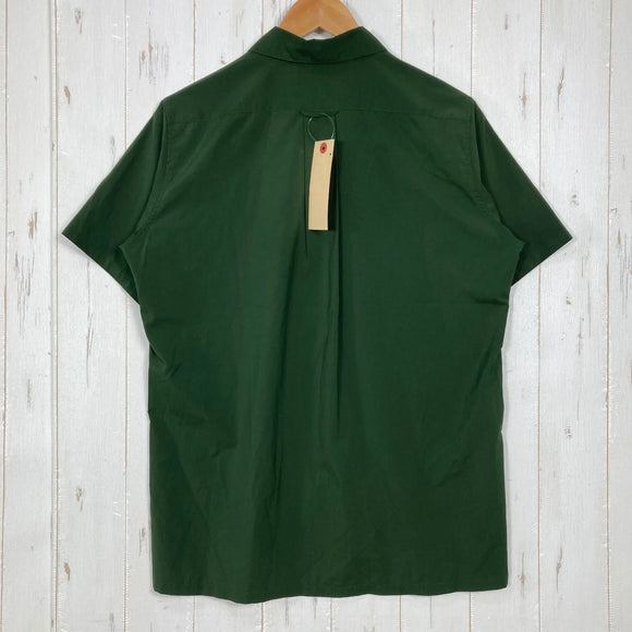 【Men's S グリーン系】 Yamatomichi ( 山と道 ) UL ショートスリーブ シャツ UL Short Sleeve Shirt			 ポリエステル ウェア トップス インナー シャツ ショートスリーブシャツ 化繊 z00060595  化繊 ショ