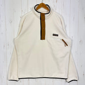 【Men's L ベージュ系】 Columbia ( コロンビア ) ヘルヴェティア II ハーフ スナップ フリース Helvetia II Half Snap Fleece ライトベージュ ポリエステル ウェア トップス アウター ジャケット フリース z000