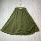【Women's L グリーン系】 Chums ( チャムス ) ディトゥディ ロングスカート DAY to DAY Long Skirt ポリエステル ウェア ボトムス スカート z00053169  スカート ボトムス ウェア
