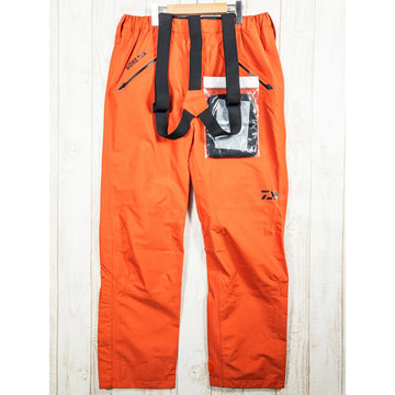 【Men's XL オレンジ系】 Daiwa（ダイワ） ゴアテックス ハードシェル パンツ GORE-TEX HardShell Pants ナイロン DR-1805P Asian Men's GORE-TEX-2L ( ゴアテックス・2レイヤー) ハードシェル ロ - 【公式】2ndGEAR（セカンドギア）Webショップ【登山用品・アウトドア用品専門 買取販売店】