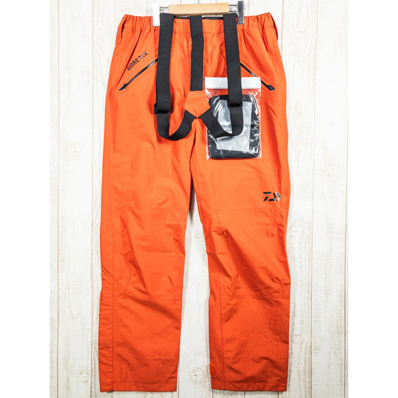 【Men's XL オレンジ系】 Daiwa（ダイワ） ゴアテックス ハードシェル パンツ GORE-TEX HardShell Pants ナイロン DR-1805P Asian Men's GORE-TEX-2L ( ゴアテックス・2レイヤー) ハードシェル ロ - 【公式】2ndGEAR（セカンドギア）Webショップ【登山用品・アウトドア用品専門 買取販売店】