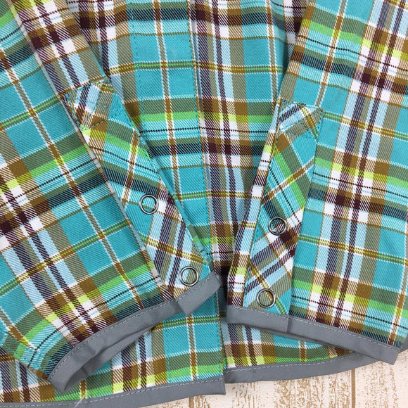 【Women's S ブルー系】 Mammut ( マムート ) アスコナ シャツ Ascona Shirt フランネル ネルシャツ 1030-02060 Women's コットン ロングスリーブシャツ インナー シャツ トップス ウェア - 【公式】2ndGEAR（セカンドギア）Webショップ【登山用品・アウトドア用品専門 買取販売店】