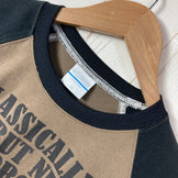 【Men's XS ブラウン系】 Columbia ( コロンビア ) ロングスリーブ ラグラン ティー Longsleeve Raglan Tee ポリエステル ウェア トップス インナー シャツ ロングスリーブTシャツ クルーネック コットン z00059879