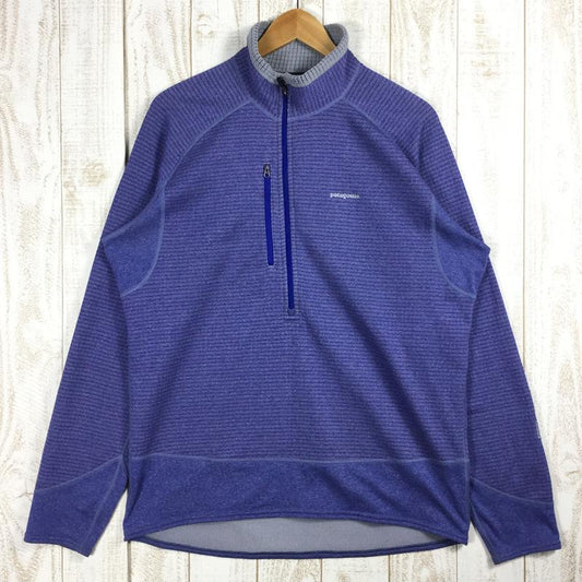 【男款L蓝色】Patagonia R1 Flash Pullover Regulator 抓绒外套 40105 国际男士 CYX 抓绒外套