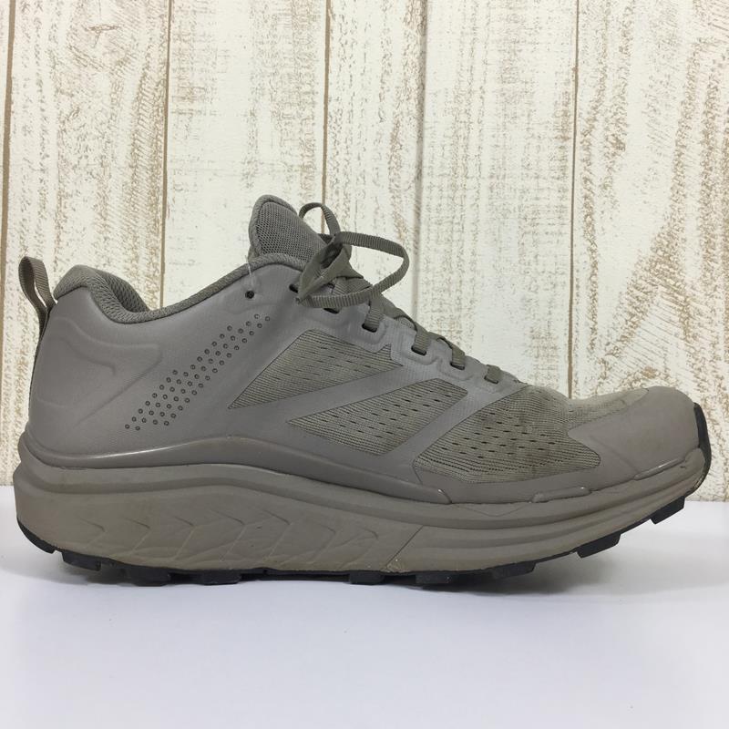 【男士 27.5 厘米灰色】The North Face Vectiv Enduris 越野跑鞋 NF02102 男士 MK 矿物灰 x Tnf 黑色越野跑鞋