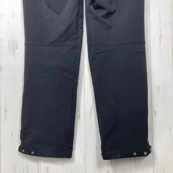 【Men's 48 ブラック系】 Mammut ( マムート ) バスク パンツ Bask Pants 冬季向け 厚手ソフトシェル ナイロン ウェア ボトムス ロングパンツ ソフトシェル z00060229  ソフトシェル ロングパンツ ボトムス ウェア