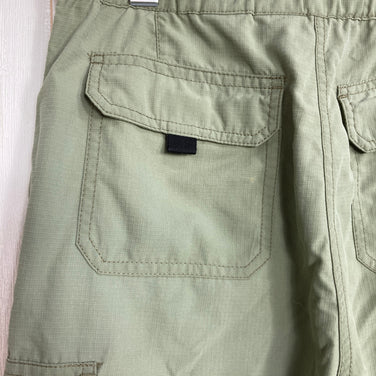 【Women's M グリーン系】 Columbia ( コロンビア ) フィジー アイランド コンバーチブルパンツ ウィメンズ Fiji Island Convertible Pants Women's 2WAY 3/4丈 ナイロンリップストップ ナイロン ウェア ボ