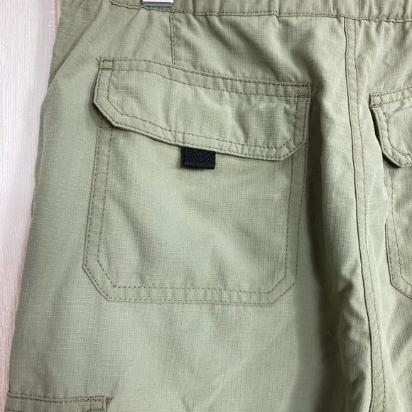 【Women's M グリーン系】 Columbia ( コロンビア ) フィジー アイランド コンバーチブルパンツ ウィメンズ Fiji Island Convertible Pants Women's 2WAY 3/4丈 ナイロンリップストップ ナイロン ウェア ボ