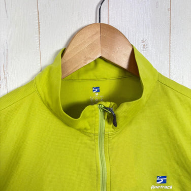 【Men's M グリーン系】 Finetrack ( ファイントラック ) ドラウト エア ジップネック Drought Air Zip Neck ポリエステル ウェア トップス インナー シャツ ロングスリーブシャツ 化繊 z00057914  化繊 ロングスリ