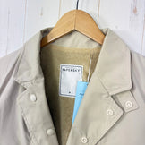 【Unisex M Beige】Paper Sky Wear Hike & Bike Stand Jacket Beige z00057427 Windshell Outer Jacket