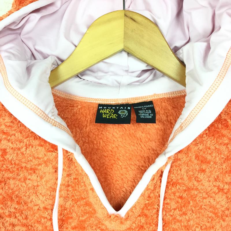 [女款S橙] Mountain Hardwear 绒毛套头连帽衫派克大衣 OL2063 国际女式抓绒外套夹克上衣