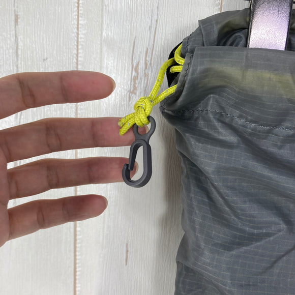 【OneSize グレー系】 Paago Works ( パーゴワークス ) ダブル フェイス スタッフ バッグ 13 W-Face Stuff Bag 13 13L 2気室構造 シルナイロン メッシュ ナイロン バッグ ストレージ パッキングサック スタッフサッ