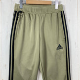 [Men's M Beige] Adidas AEROREADY Sereno Slim Tapered Cut 3-Stripes Pants Orbit Green Polyester
