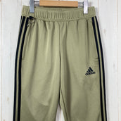 【Men's M ベージュ系】 Adidas ( アディダス ) エアロレディ セレノ スリムテーパードカット 3ストライプパンツ AEROREADY Sereno Slim Tapered Cut 3-Stripes Pants オービットグリーン ポリエステル