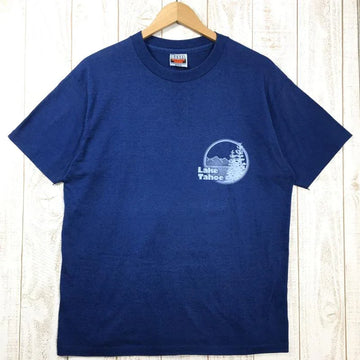 【Men's XS ネイビー系】 Hanes ヘインズ Lake Tahoe スーベニア Tシャツ 50/50 コットンポリ ビンテージ 希少なアウトドアTシャツ International Men's コットン ショートスリーブTシャツ クルーネック インナー シ - 【公式】2ndGEAR（セカンドギア）Webショップ【登山用品・アウトドア用品専門 買取販売店】