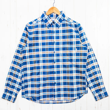 【Men's M ブルー系】 Columbia ( コロンビア ) インディペンデンス パス ロングスリーブ シャツ Independence Pass Long Sleeve Shirt ポリエステル ウェア トップス インナー シャツ ロングスリーブシャツ 化
