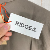 Women's Small Beige Ridge Mountain Gear Basic Short Sleeve Shirt, Tawny Brown, Polyester, Top, Undershirt