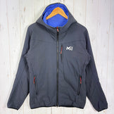 【Men's S ブラック系】 Millet ( ミレー ) トイ 3D インシュレーテッド ストレッチ フーディ TOI 3D INSULATED STRETCH HOODIE 化繊ダウン ウェア トップス アウター ジャケット 化繊インサレーション z00057