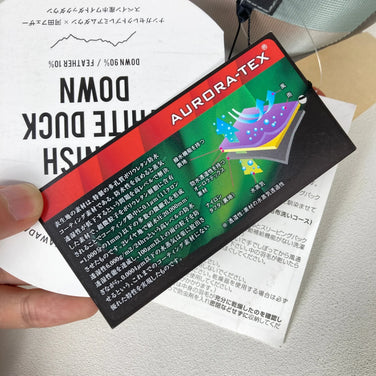 Nanga Aurora Light 600 DX Down Sleeping System (Regular Gray) (z00054376)