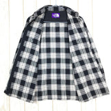 【Women's S ブラック系】 The North Face ( ザ・ノースフェイス ) × ナナミカ パープルレーベル ツイル チェック シャツ Twill Check Shirt NT3958N Asian Women's 化繊 ロングスリーブシャツ インナー - 【公式】2ndGEAR（セカンドギア）Webショップ【登山用品・アウトドア用品専門 買取販売店】
