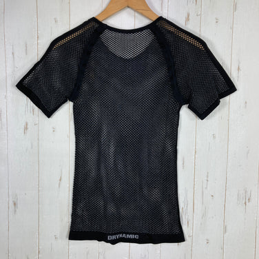 【Men's L-XL ブラック系】 Millet ( ミレー ) ドライナミック メッシュ ショートスリーブ DRYNAMIC MESH SS BLACK-NOIR 吸汗速乾 抗菌消臭 ポリプロピレン ウェア トップス インナー シャツ ショートスリーブTシャツ クルー