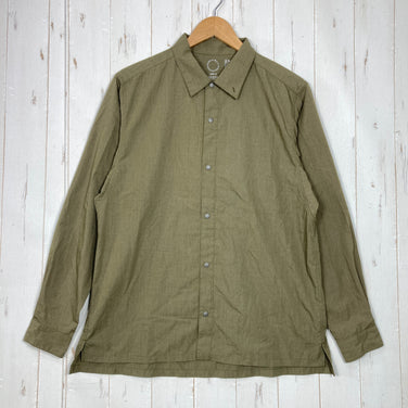 【Unisex M グリーン系】 Yamatomichi ( 山と道 ) バンブー シャツ Bamboo Shirt レーヨン ウェア トップス インナー シャツ ロングスリーブシャツ 化繊 z00059451  化繊 ロングスリーブシャツ インナー シャツ トップス