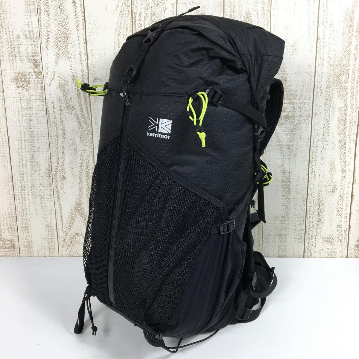 [OneSize 黑色] Karrimor Cleave 30 中号背包背包 501142 容量 [30L-54L] 背包袋存储