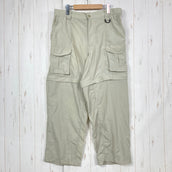 【Men's M ベージュ系】 1990s Columbia ( コロンビア ) フィッシング コンバーチブル カーゴパンツ Fishing Convertible Cargo Pants 生産終了モデル 入手困難 旧タグ ナイロン ウェア ボトムス コンバーチブル