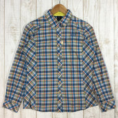 【Women's S ブルー系】Millet ( ミレー ) Ld クイックドライ ボネット ロングスリーブ シャツ Ld Qd Bonette Check Ls Shirt MIV01271 Women's コットン ロングスリーブシャツ インナー シャツ トップス ウェア - 【公式】2ndGEAR（セカンドギア）Webショップ【登山用品・アウトドア用品専門 買取販売店】