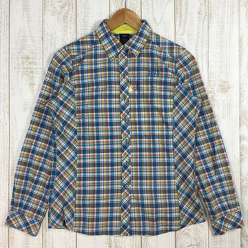【Women's S ブルー系】Millet ( ミレー ) Ld クイックドライ ボネット ロングスリーブ シャツ Ld Qd Bonette Check Ls Shirt MIV01271 Women's コットン ロングスリーブシャツ インナー シャツ トップス ウェア - 【公式】2ndGEAR（セカンドギア）Webショップ【登山用品・アウトドア用品専門 買取販売店】