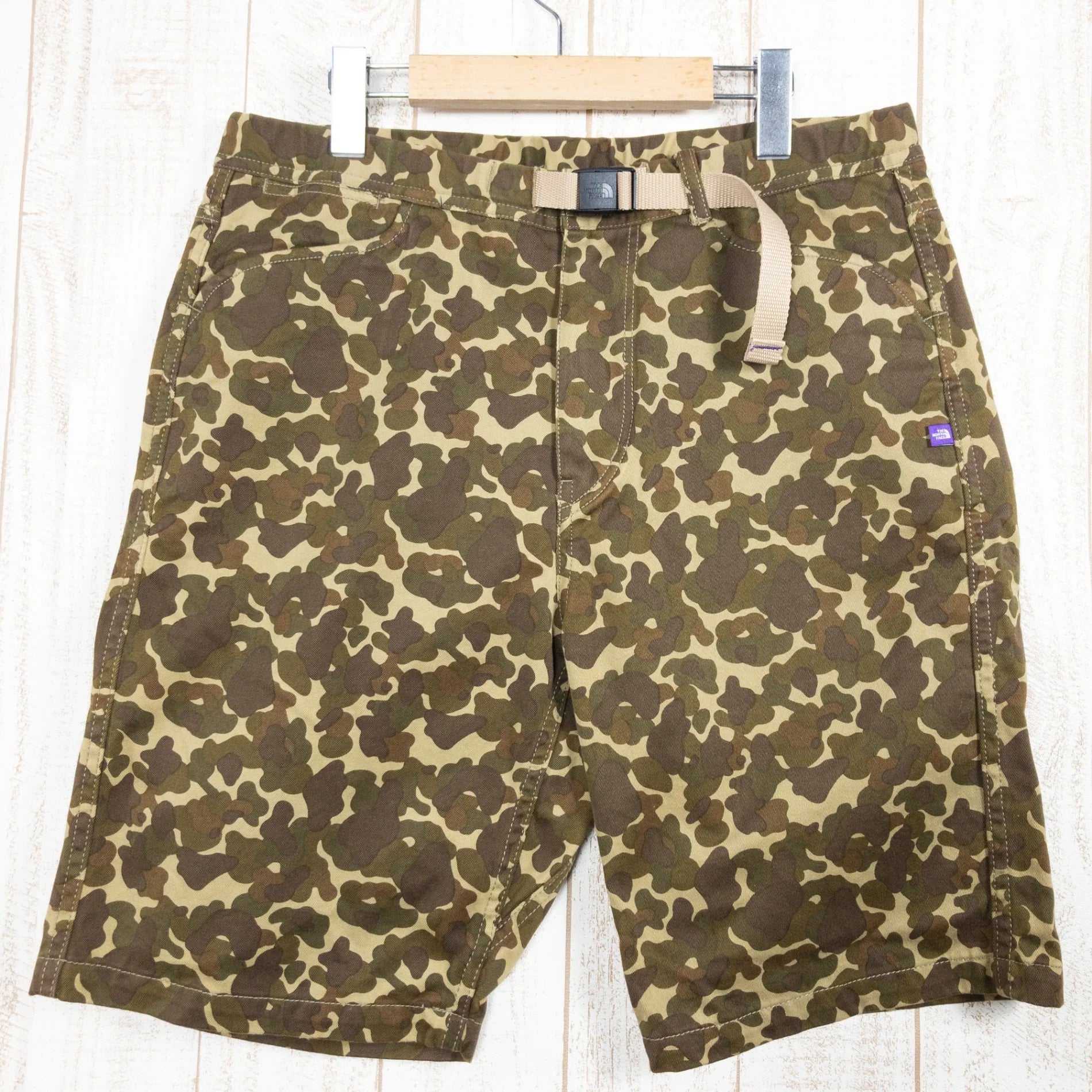 【Men's 32 ブラウン系】 The North Face Purple Label ( ザ・ノースフェイス パープルレーベル) カモフラージュ フィールド ショーツ Camouflage Field Shorts コットン ウェア ボトムス ショーツ ショートパ - 【公式】2ndGEAR（セカンドギア）Webショップ【登山用品・アウトドア用品専門 買取販売店】