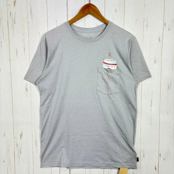 【Men's S グレー系】 Mountain Hardwear ( マウンテンハードウェア ) ポケットカン コットン ティー コットン ウェア トップス インナー シャツ ショートスリーブTシャツ クルーネック コットン z00057990  コットン ショー