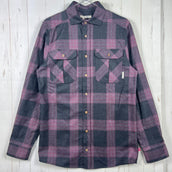 【Men's M パープル系】 Aclima ( アクリマ ) レジャーウール リボーン ウール シャツ LeisureWool ReBorn Wool Shirt 106310 369 CHECK DARK GREY/BORDEAUX z00055898 369