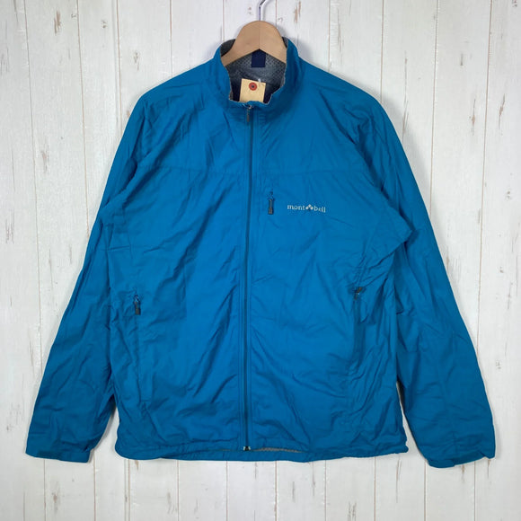 【Men's L ブルー系】 Montbell ( モンベル ) ライトシェル アウター ジャケット Light Shell Outer Jacket ナイロン ウェア トップス アウター ジャケット ウィンドシェル z00056403  ウィンドシェル アウター
