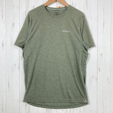 【Men's S グリーン系】 2015 Patagonia ( パタゴニア ) ショートスリーブ ナイン トレイルズ シャツ Short-Sleeved Nine Trails Shirt ポリエステル ウェア トップス インナー シャツ ショートスリーブTシャツ