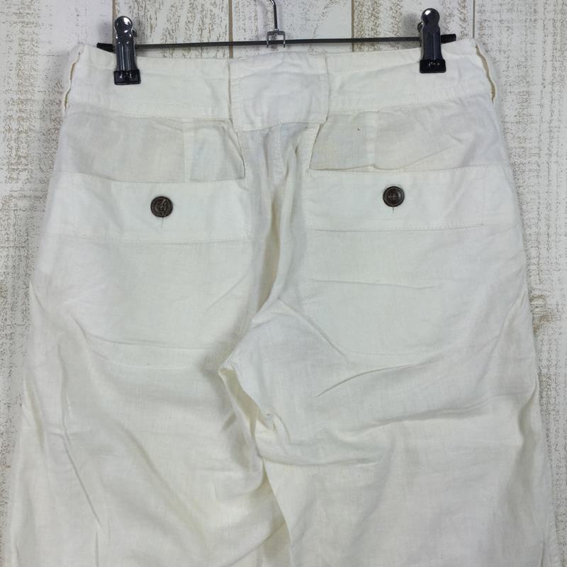 [Women's 0 Ivory] Patagonia Island Hemp Capris Knicker Pants Shorts 56620 International Women's PRL Synthetic Shorts Bottoms