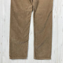 【Men's 35-32 ベージュ系】 2022 Patagonia ( パタゴニア ) オーガニックコットン コーデュロイ ジーンズ レギュラー Organic Cotton Corduroy Jeans Regular MJVK ファイブポケット ストレートフィット オ-9