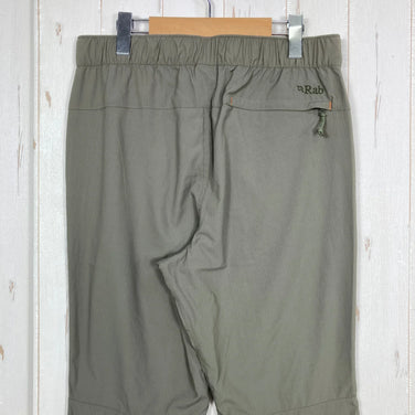 【Men's M Green-ish】 Rab Agden Pants QFW-26 LIGHT KHAKI z00058348 LIGHT KHAKI Softshell Long Pants Bottoms Apparel