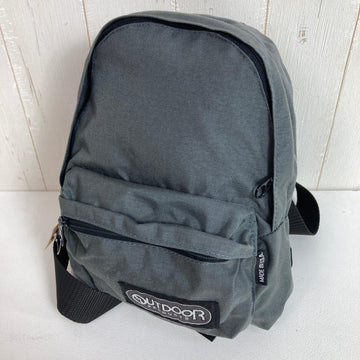 【OneSize グレー系】 アウトドアプロダクツ キッズ ミニデイパック Kid's Mini Daypack 生産終了モデル 入手困難 アメリカ製 コーデュラナイロン製 ナイロン バッグ ストレージ バックパック デイパック 容量【～29L】 z0005651
