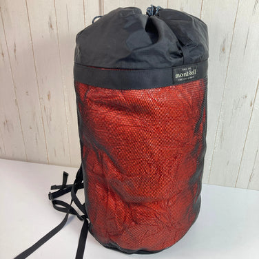 Montbell Mesh Gear Pack 35, Nylon Storage Backpack, One Size, Black, 30L-54L Capacity (z00054091)