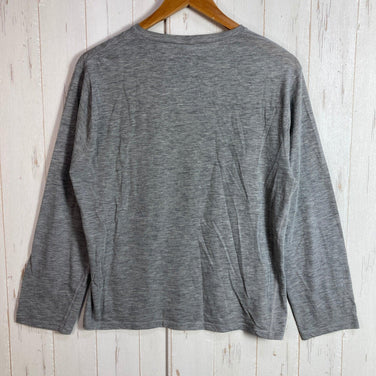 Duckworth Vapor Tee, Women's Medium, Gray. Merino wool top, innerwear, short-sleeved crew neck T-shirt, z00053837.